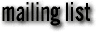 link to mailing list sign-up